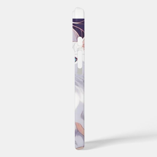White Lady Cat Case-Mate iPhone Case (Achterkant / Links)