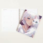 White Lady Cat Planner (Display)