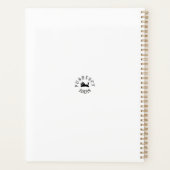 White Lady Cat Planner (Achterkant)