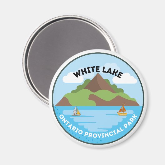 White Lake Ontario Provincial Park Magnet (Voorkant / Achterkant)