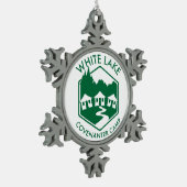 White Lake Snowflake Ornament (Links)