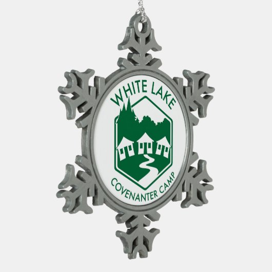 White Lake Snowflake Ornament (Links)