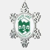 White Lake Snowflake Ornament (Rechts)