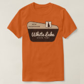 White Lake State Park, New Hampshire Welkomstbord T-shirt (Design voorkant)