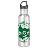 White Lake Water Bottle Waterfles (Voorkant)