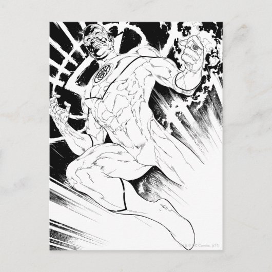 White Lantern Corps Briefkaart (Voorkant)