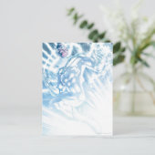 White Lantern Corps - Kleur Briefkaart (Staand voorkant)