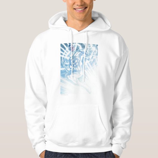White Lantern Corps - Kleur Hoodie (Voorkant)
