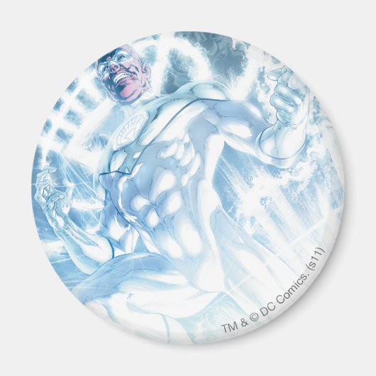 White Lantern Corps - Kleur Magneet (Voorkant)