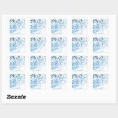 White Lantern Corps - Kleur Vierkante Sticker (Vel)