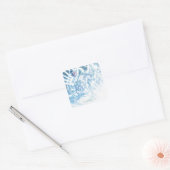 White Lantern Corps - Kleur Vierkante Sticker (Envelop)