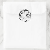 White Lantern Corps Ronde Sticker (Tas)