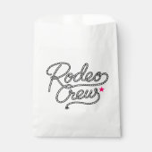 White Last Rodeo Bach Party Gift Bedankzakje (Voorkant)