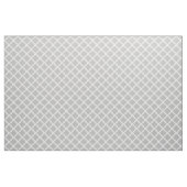 White Lattice on Ash Grey Stof (Yard (91,4 cm))