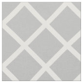 White Lattice on Ash Grey Stof (Close Up)
