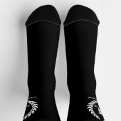 White Laurel Wreath Socks Sokken (Top)