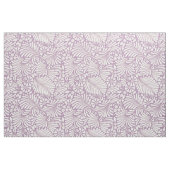 White & Lavender Floral Baroque Pattern Stof (Yard (91,4 cm))