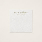 White Leather (afbeelding) Stud die Kaart voor bee (Voorkant)