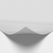 White Leather Geïnspireerd Faux afdrukken Cadeaupapier (Hoek)
