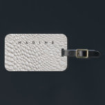 White leather  texture bagagelabel<br><div class="desc">white leather texture repeating pattern</div>