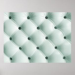 White Leather Texture in Luxury Interiorabstract,  Poster