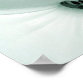 White Leather Texture in Luxury Interiorabstract, Poster (Hoek)