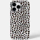White leopard Print Case-Mate iPhone Case (Achterkant)