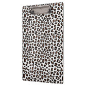 White leopard Print Klembord (Links)