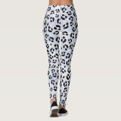 White leopard Print Leggings (Achterkant)