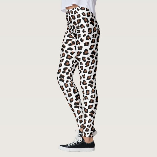White leopard Print Leggings (Links)