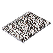 White leopard Print Notitieboek (Linkerzijde)