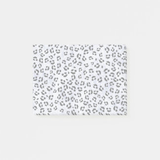 White leopard Print Post-it® Notes