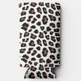 White leopard Print Seltzer Blikjeskoeler