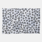 White leopard Print Theedoek (Horizontaal)