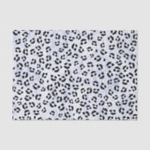 White leopard Print Tissuepapier (Voorkant)