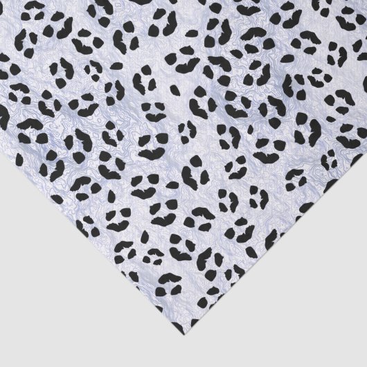 White leopard Print Tissuepapier (Detail)
