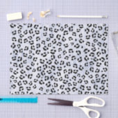 White leopard Print Tissuepapier (Craft)