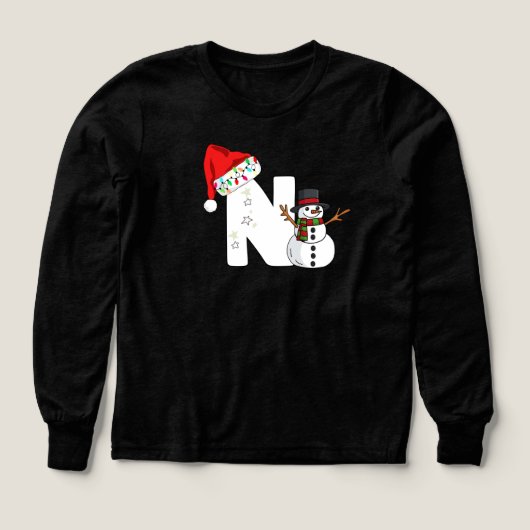 White letter n christmas gift  (Voorkant)