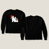 White letter n christmas gift  (Voorkant /achterkant)