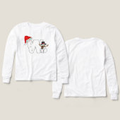 White letter w christmas gift  (Voorkant /achterkant)