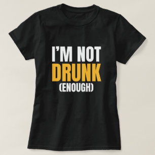 White Lie Party - Grappig Drink citaat T-shirt