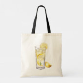 White Life geeft je citroenen citaat Tote Bag (Achterkant)