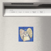 White Light Guardian Angel Art Custom Magnets Magneet (Insitu (Vaatwasser))