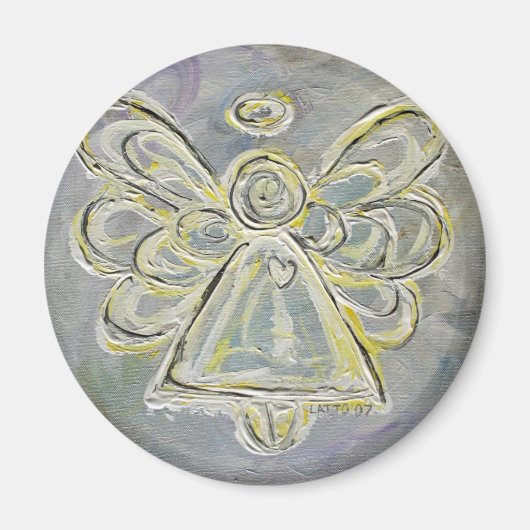 White Light Guardian Angel Magnet (Voorkant)