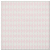 White & Light Pink Harlequin Diamonds Stof (Swatch)