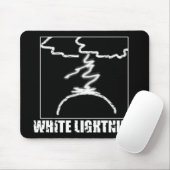 White Lightning Mousepad Muismat (Met muis)
