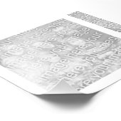 White Lijst Foto Foto Afdruk (Hoek)