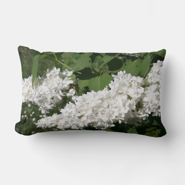 White Lila Pillow Kussen (Voorkant)