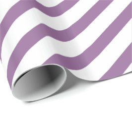 white-lilac stripes – lila-weiß gestreift cadeaupapier