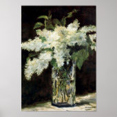 White Lilacs Poster (Voorkant)
